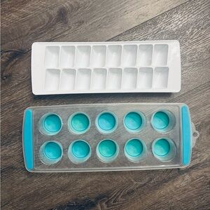 Round and Cube Ice Cube Trays